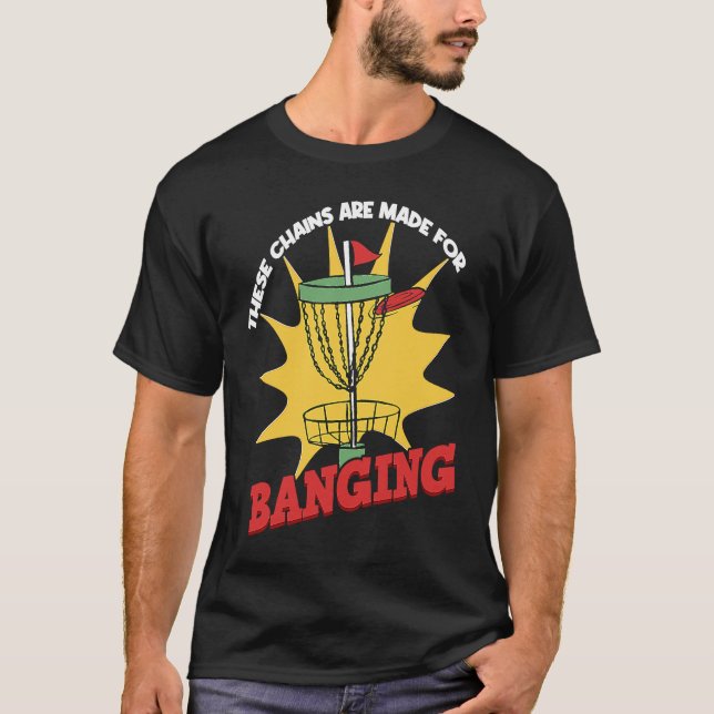 Disk Golf T Shirt (Framsida)