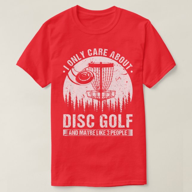 Disk Golf T Shirt (Design framsida)