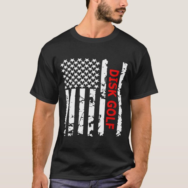 Disk Golf T Shirt (Framsida)