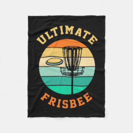 Disk Golf Ultimate Frisbee Fleecefilt