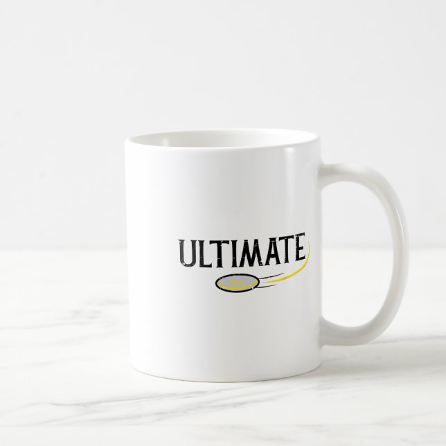 Disk Golf Ultimate Frisbee Frolf Sport Player Mana Kaffemugg (Höger)
