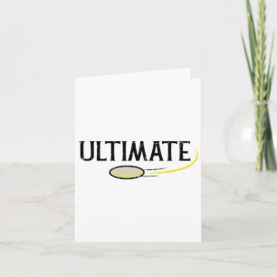 Disk Golf Ultimate Frisbee Frolf Sport Player Mana Kort