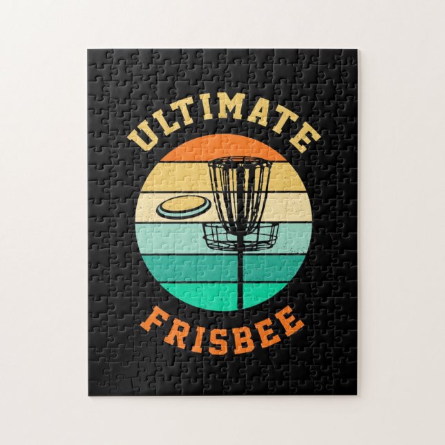 Disk Golf Ultimate Frisbee Pussel (Vertikal)