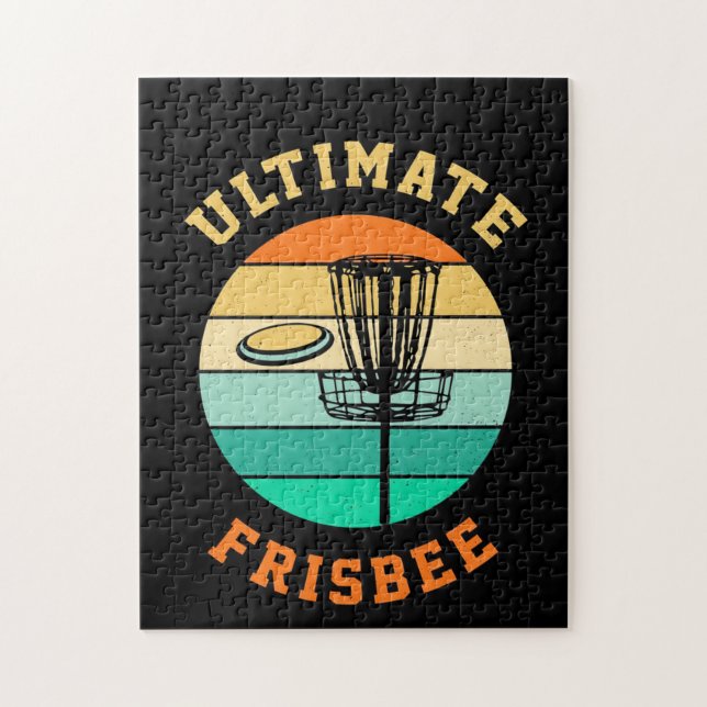 Disk Golf Ultimate Frisbee Pussel (Vertikal)