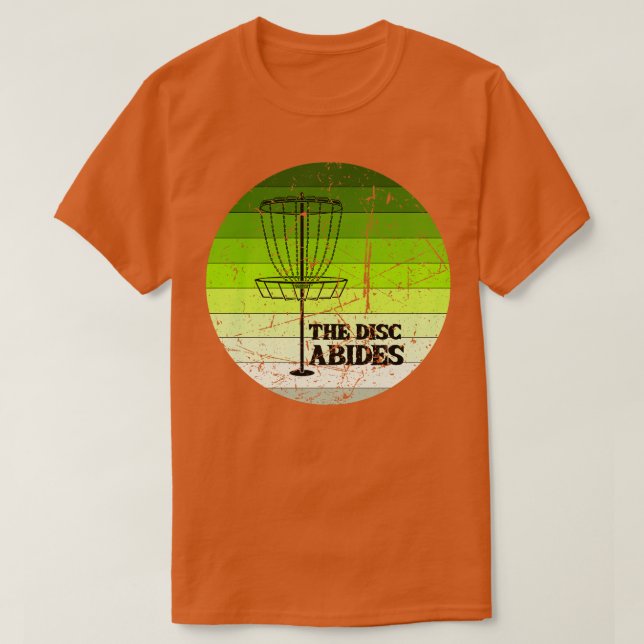 Disk Golf Vintage 1 T Shirt (Design framsida)