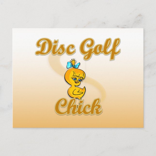 Disk Golf Vykort (Framsida)