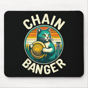 Disk Golfer Cat chain Banger Disk Golf Player Musmatta