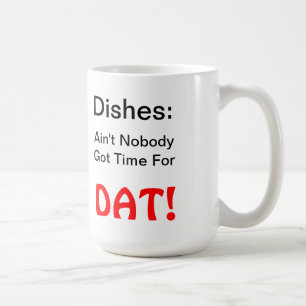 Disk: Inte är inget fick Time för DAT-mugg Kaffemugg