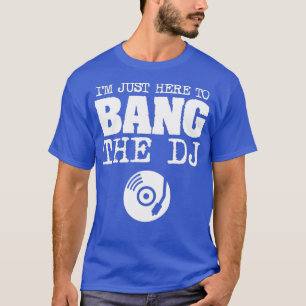Disk Jockey Wife Girlkompis Funny T Shirt
