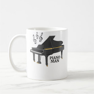 Diskantklaver Pianoman Kaffemugg