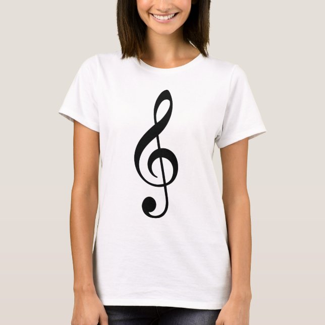 Diskantnyckel T-shirt (Framsida)