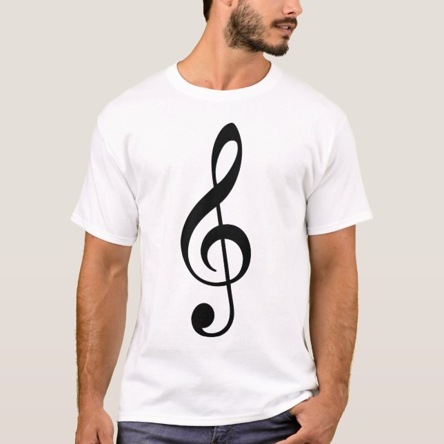 Diskantnyckel T-shirt (Framsida)