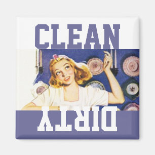 Diskare för Homemaker för magnetvintage Retro Magnet