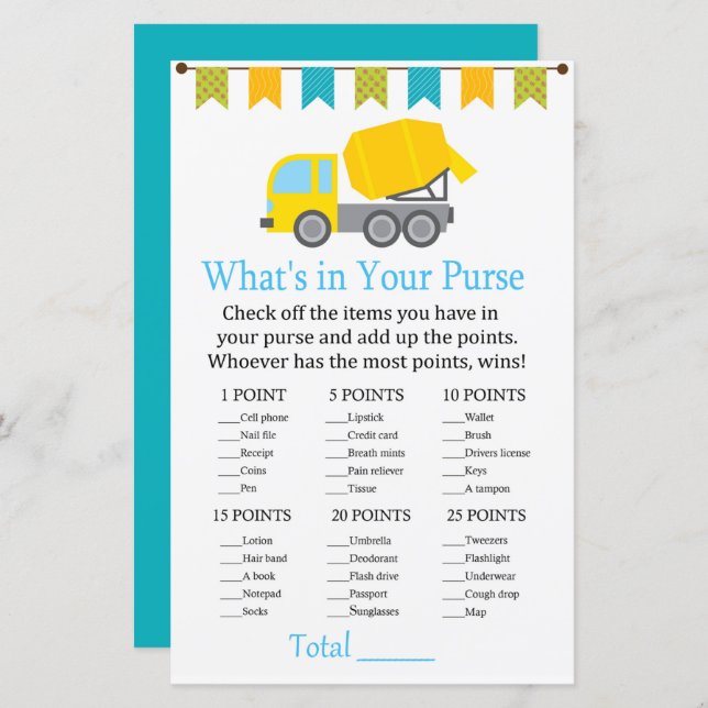 Diskblandare Vad är det i ditt baby-spel? (Fram/baksida)