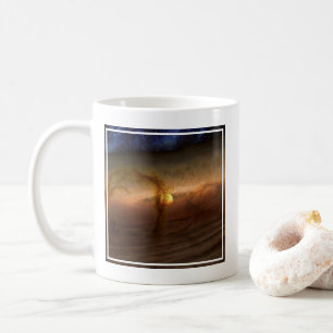 Disker för cirklingstenar för planteringsmaterial. kaffemugg
