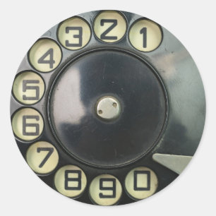 diskett för telefonnummer för runt klistermärke