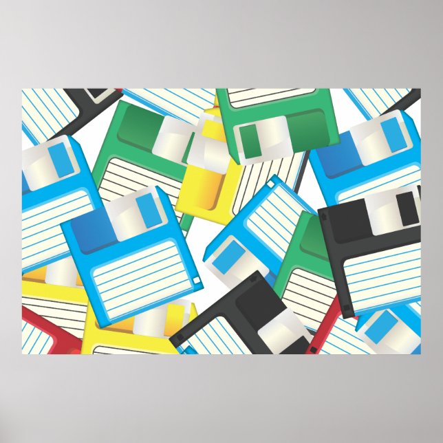 Diskettenheter Poster (Framsidan)