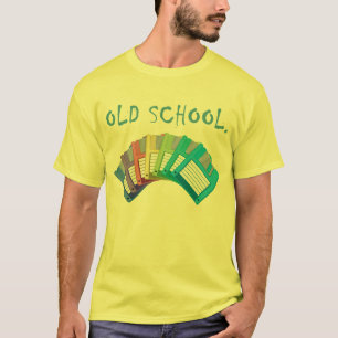 disketter för disketter i old school t shirt