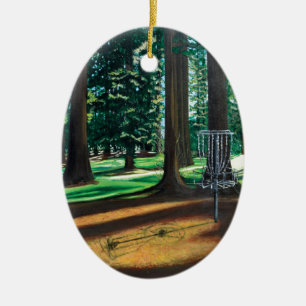 DISKETTGOLF JULGRANSPRYDNAD KERAMIK