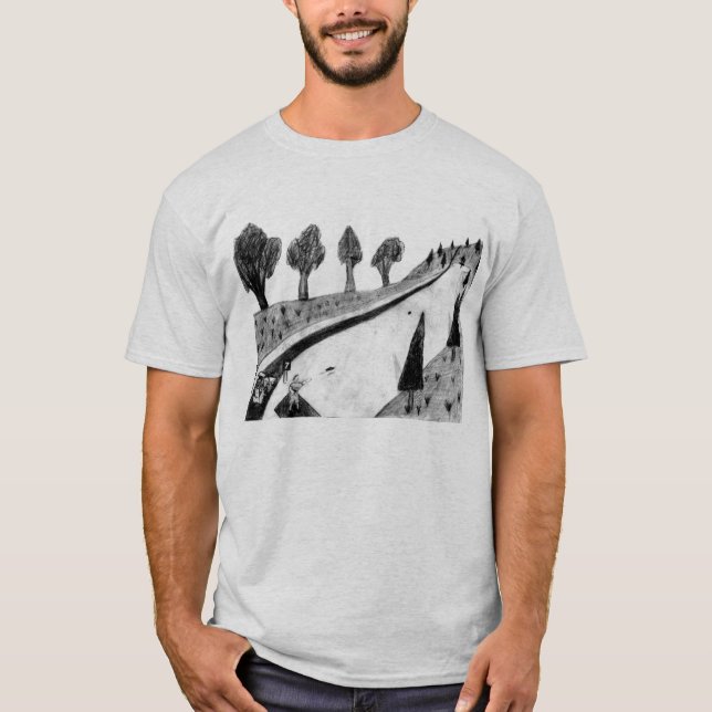 diskettgolf t-shirt (Framsida)