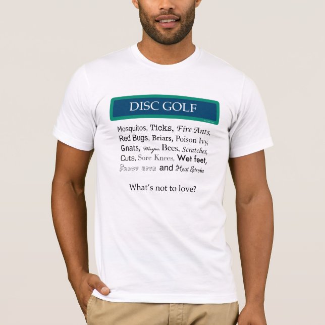 DiskettGolf Tee (Framsida)