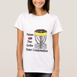 DiskettGolf under konstruktionsmoderskapskjortan Tee Shirt
