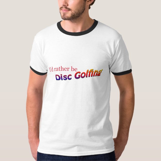 diskettgolfspel t shirt (Framsida)
