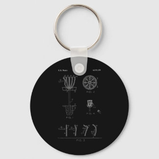 Diskgolf korg mål patent design - Frolf Nyckelring