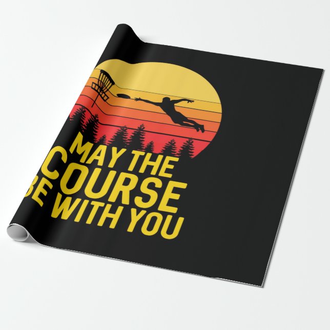 Diskgolf med dig presentpapper (Utrullad)