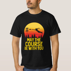Diskgolf med dig t shirt