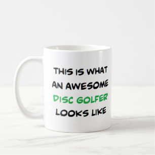 Diskgolfer, fantastisk kaffemugg