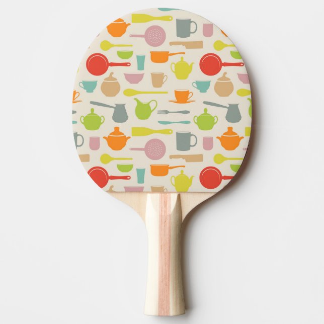 Diskmönster Pingisracket (Framsidan)
