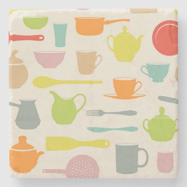 Diskmönster Stenunderlägg (Framsidan)