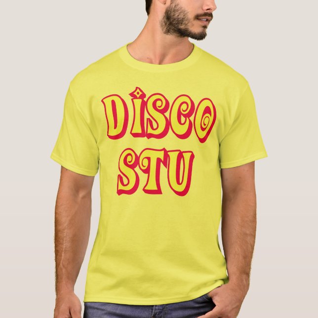 DISKO STU T-SHIRT (Framsida)
