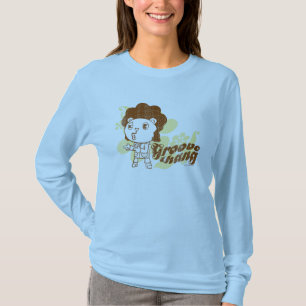 Diskobjörnen räfflar Thang Tee