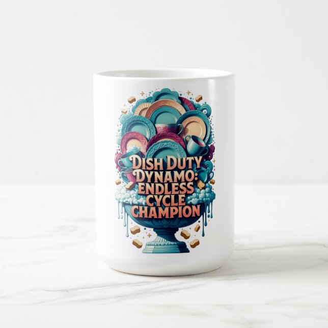 Diskoddy Dynamon T-shirt, Endless Cykel Mästare  Kaffemugg (Center)