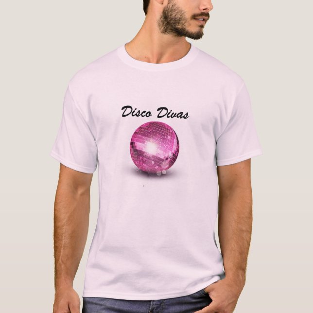 DiskoDivas T-shirt (Framsida)