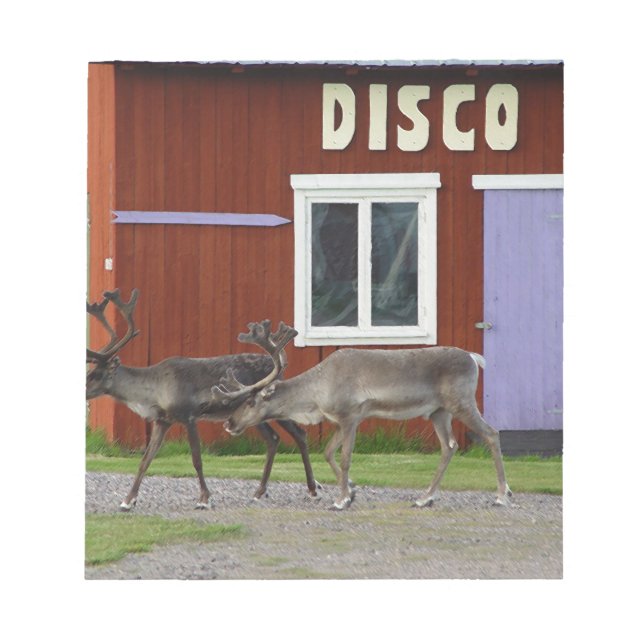 DISKOHJORT ANTECKNINGSBLOCK (Framsida)