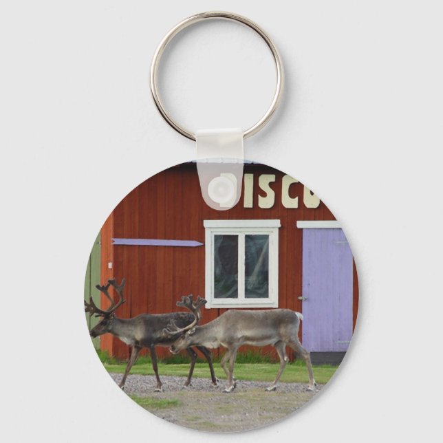 DISKOHJORT NYCKELRING (Framsida)