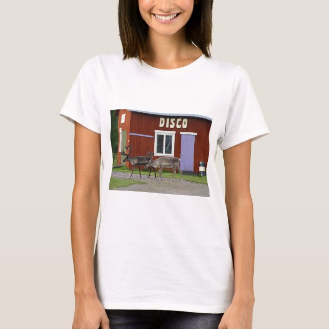 DISKOHJORT T-SHIRT (Framsida)