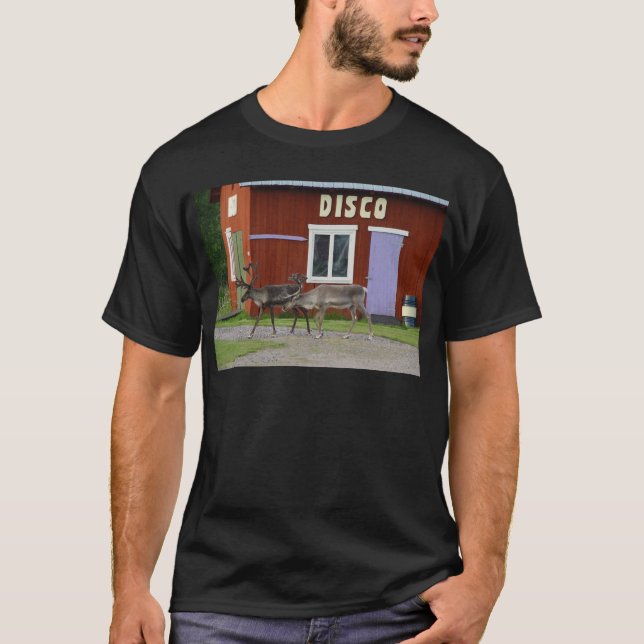 DISKOHJORT TEE SHIRT (Framsida)