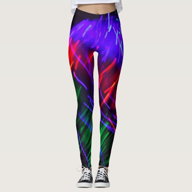 Diskot tänder leggins leggings (Framsida)