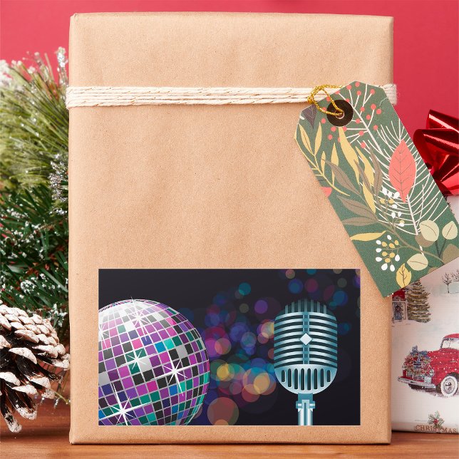 Diskprestanda Rektangulärt Klistermärke (Skapare uppladdad)