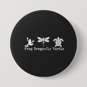 Diskret antitrumpantimon FDT Anti-Maga Frog Turtle Knapp
