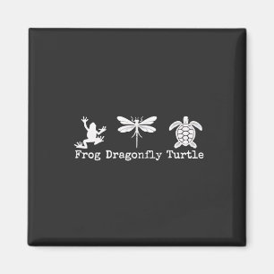 Diskret antitrumpantimon FDT Anti-Maga Frog Turtle Magnet