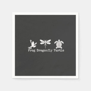 Diskret antitrumpantimon FDT Anti-Maga Frog Turtle Pappersservett