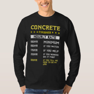 Diskret Maskin Cement Mixer Lastbil-enhet T Shirt