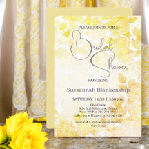 Diskret Pastell Blommig Bakgrund Bröllopsdusch