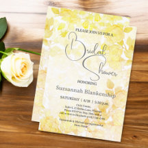 Diskret Pastell Blommig Bakgrund Bröllopsdusch