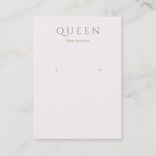 Diskret Rosa Mönster Örning av den judiska Visning Visitkort